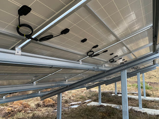 Wiring solar panels