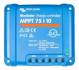 Victron Blue Solar Charge Controller MPPT 75/10, 75/15,100/15 & 100/20