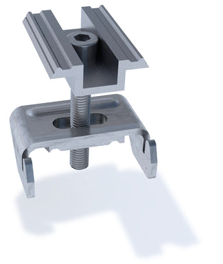 Solarport Ground Mount - Clamps and End Caps