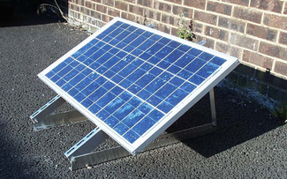 Small Solar Panel Roof & Wall Mounts