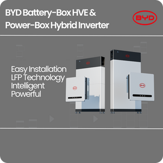 Introducing: BYD HVE Batteries and Power-Box Hybrid Inverters
