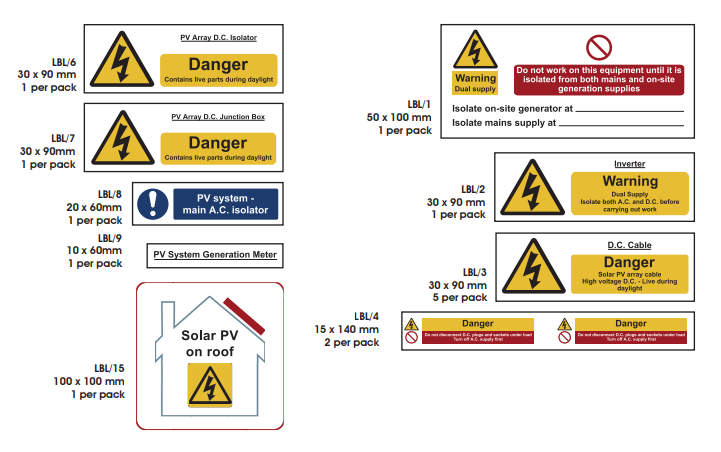 What Are Pv Labeling Requirements Solar Power World Review Of NEC 2020
