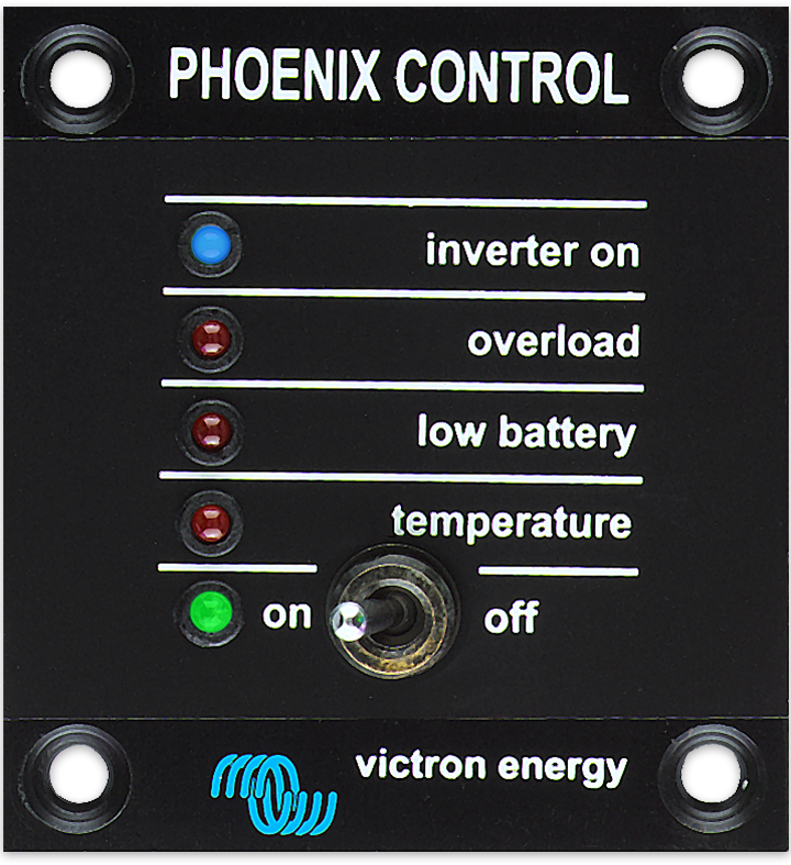 Victron Phoenix Inverter Control – Wind & Sun