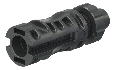 Stäubli MC4 and MC4-Evo 2 Panel Receptacle Connectors