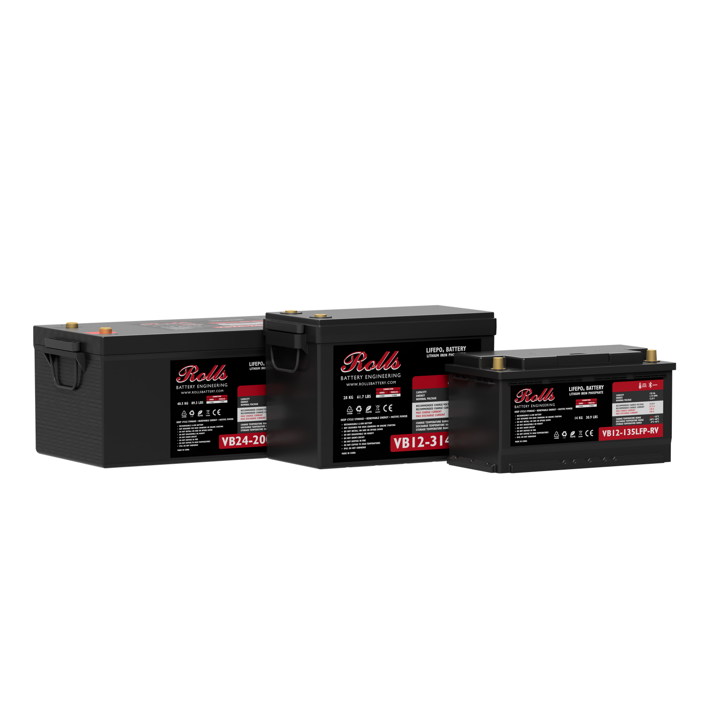 Rolls VB Series Lithium Batteries