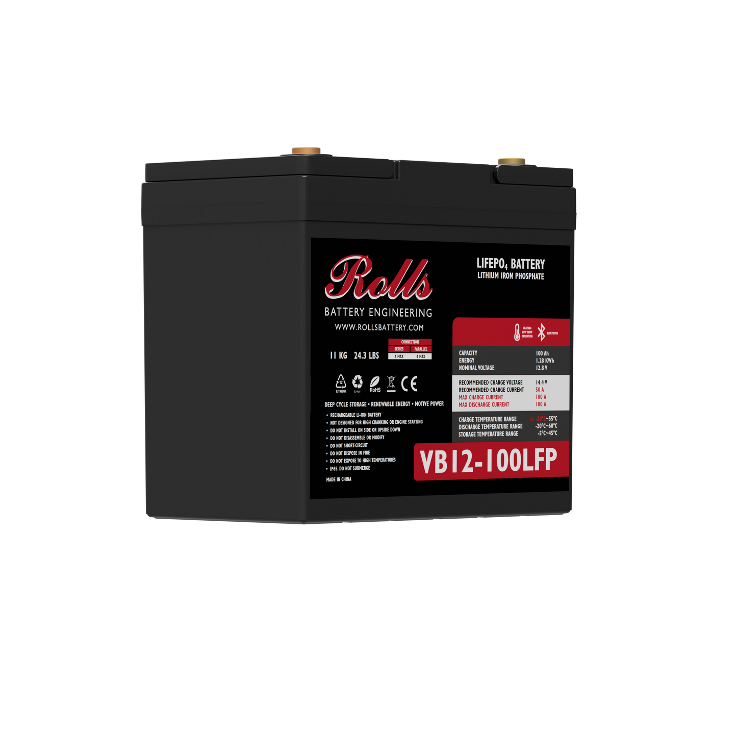 Rolls VB Series Lithium Batteries