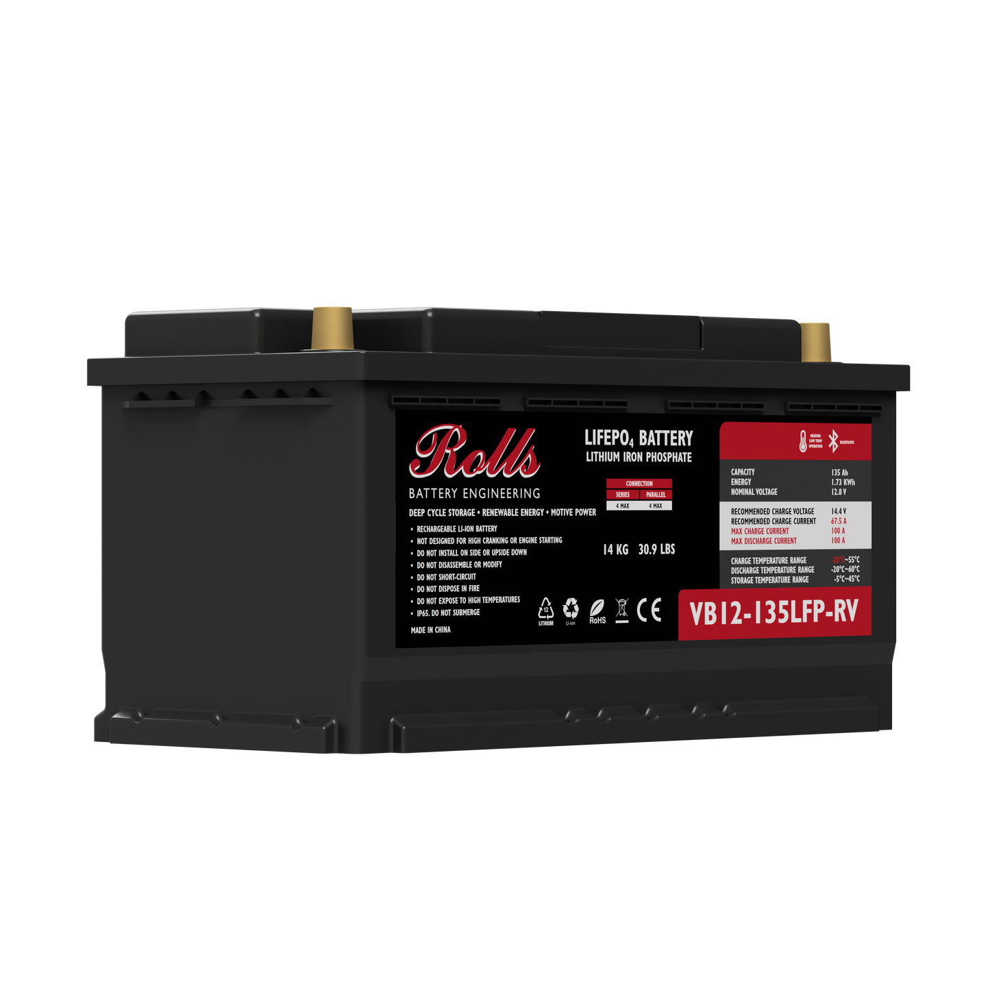 Rolls VB Series Lithium Batteries