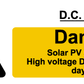 DC cable label