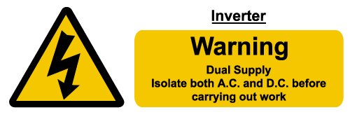 Inverter Label